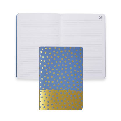 Color Block Polka Dot Lined Petite Journal