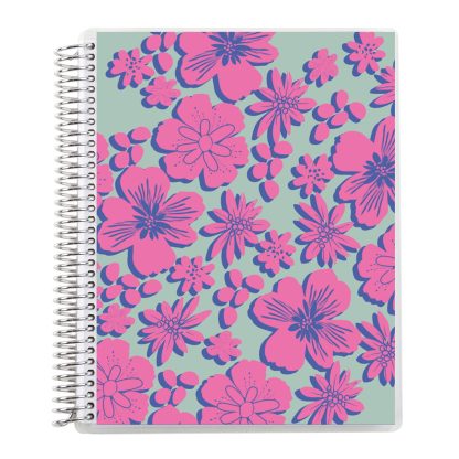Floral 3 Subject Notebook