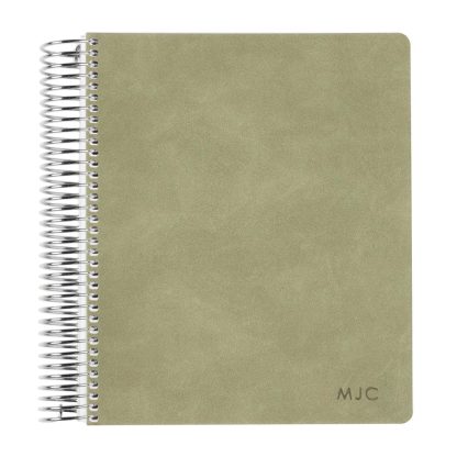 Basil Vegan Leather Focused Notebook™
