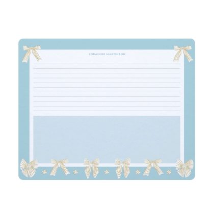 Gilded Bows Custom Compact Deskpad