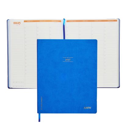 Royal Blue 8x10 Softbound LifePlanner™ - Hourly
