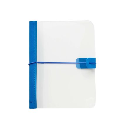 Royal Blue Clear Flex Folio