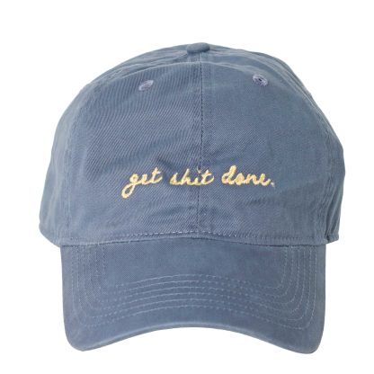 Done Navy Embroidered Hat