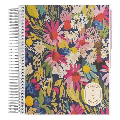 Painterly Florals Premium 3 Subject Notebook