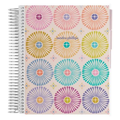 Modern Geometric Premium 3 Subject Notebook