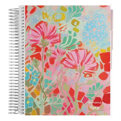 Bold Florals Premium 3 Subject Notebook