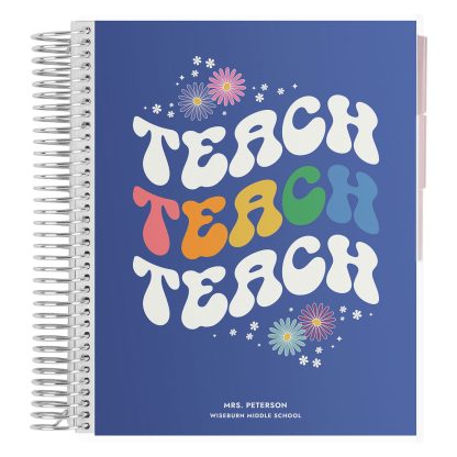 Teach Colorful Premium 3 Subject Notebook