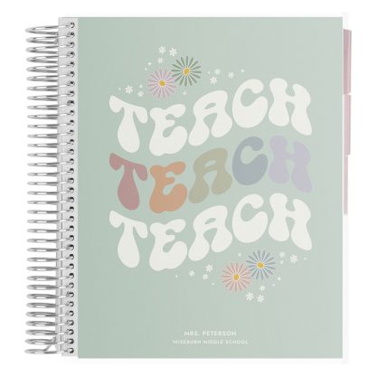 Teach Earth Tones Premium 3 Subject Notebook