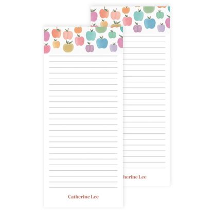 Rainbow Apples List Pad 2pk