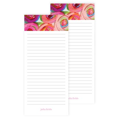 EttaVee Painted Peonies List Pad 2pk