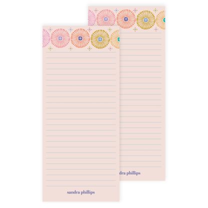 Modern Geometric List Pad 2pk