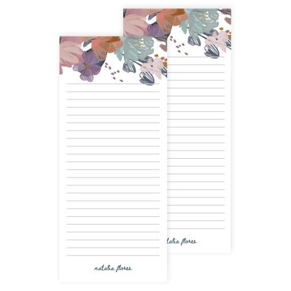Bold Blooms List Pad 2pk