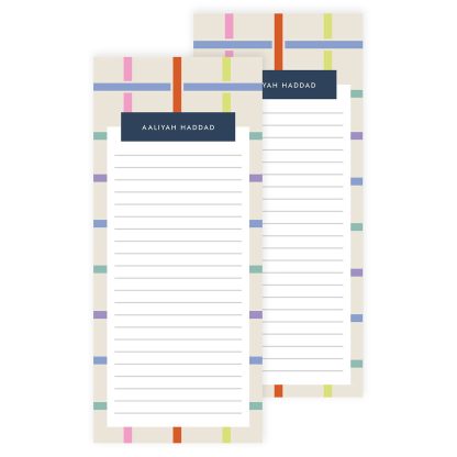 Crisscross List Pad 2pk