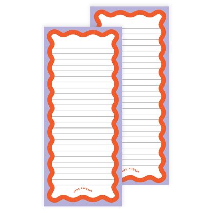 Playful Border List Pad 2pk