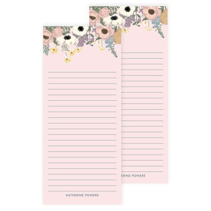 Bouquet List Pad 2pk