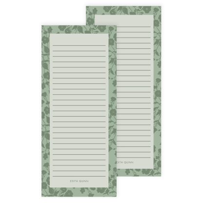 Bouquet Wallpaper List Pad 2pk