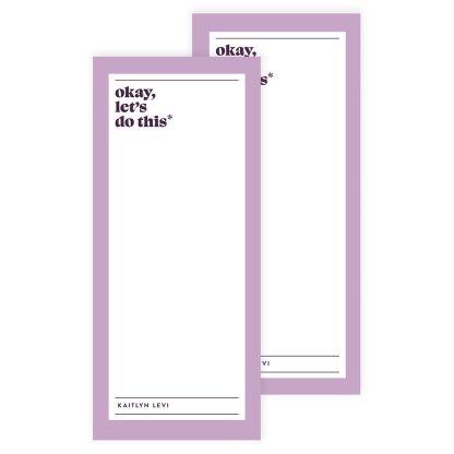 Mantra List Pad 2pk