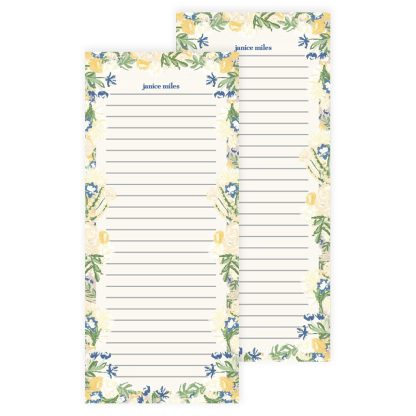 Floral Lattice List Pad 2pk