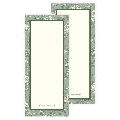 Toile Wallpaper List Pad 2pk