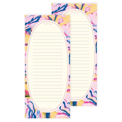 Floral Bursts List Pad 2pk