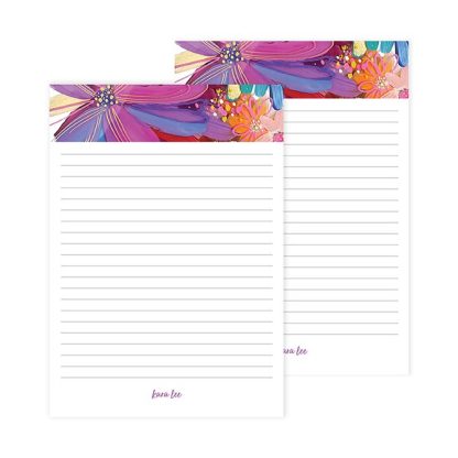 EttaVee Colorful Petals Notepad 2pk