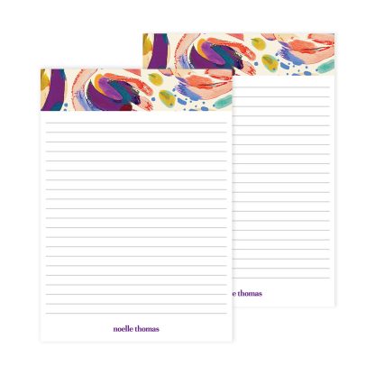 EttaVee Paint Strokes Notepad 2pk