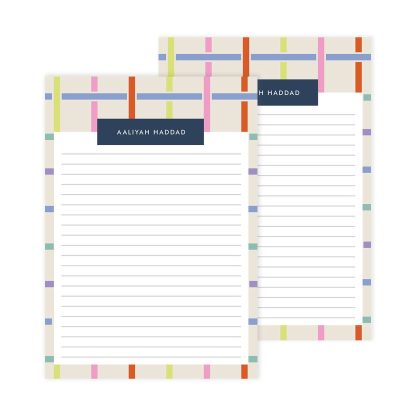 Crisscross Notepad 2pk