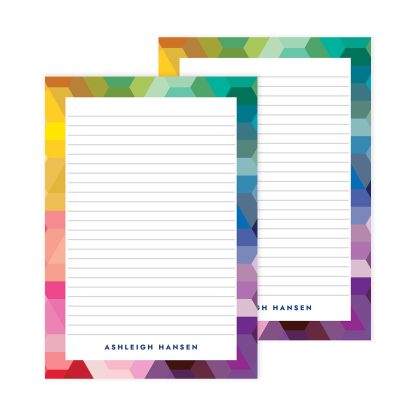 Hexagon Notepad 2pk