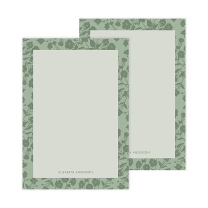 Bouquet Wallpaper Notepad 2pk