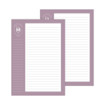 Monogram Seal Notepad 2pk