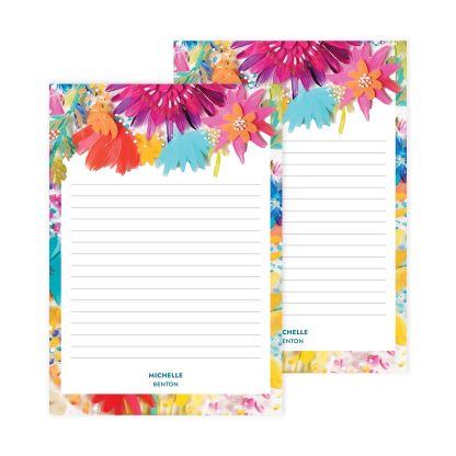 EttaVee Floranova Notepad 2pk