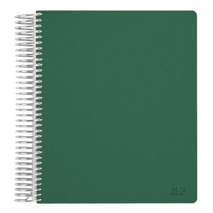Forest Green Snap-In Vegan Leather Academic Planner