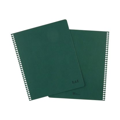 Forest Green Snap-In Vegan Leather Covers