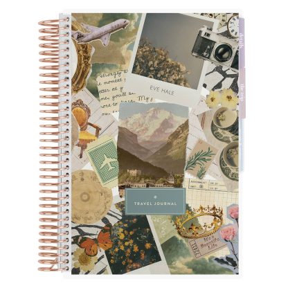 A5 Travel Journal Vacation Planner