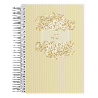 Toile Stripe A5 Notebook