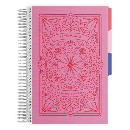 Storybook Rosette A5 Book Lovers Reading Log and Journal