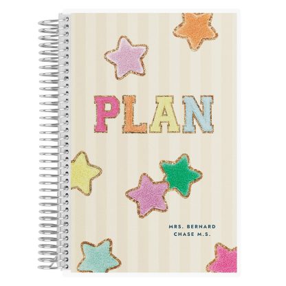 Stoney Clover Lane Striped Plan A5 Notebook