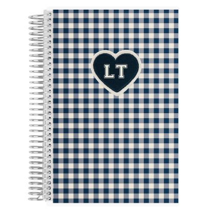 Stoney Clover Lane Gingham A5 Notebook