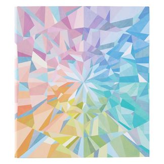 Kaleidoscope Colorful Binder - 8 Ring