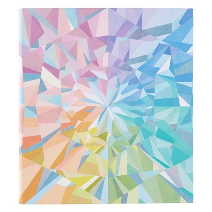 Kaleidoscope Colorful Binder - 8 Ring