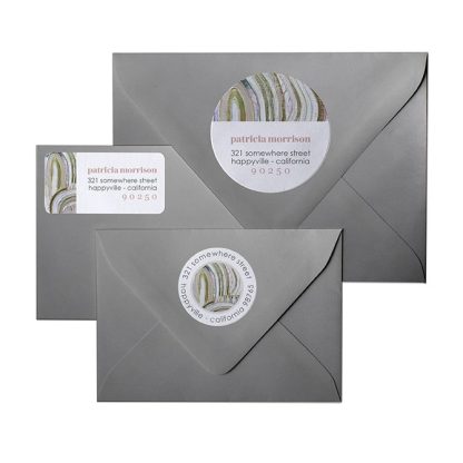 EttaVee Hopeful Return Address Labels