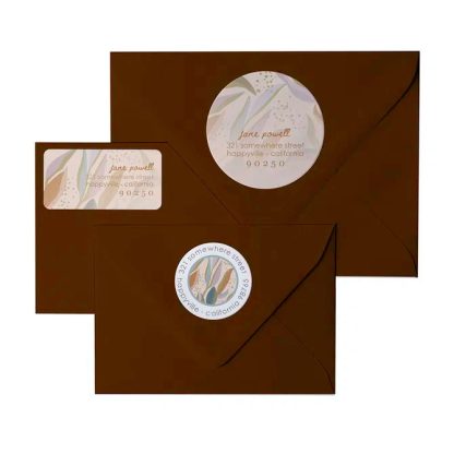 Playful Palms Return Address Labels