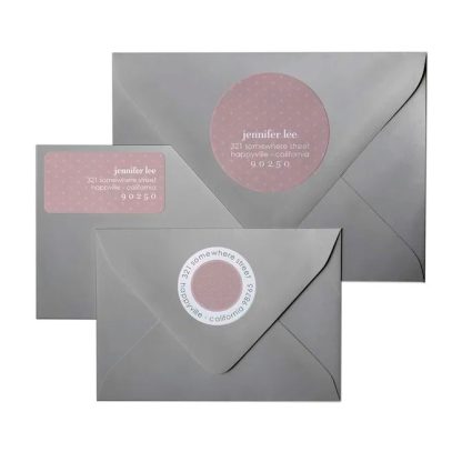 Canvas Asterisk Return Address Labels
