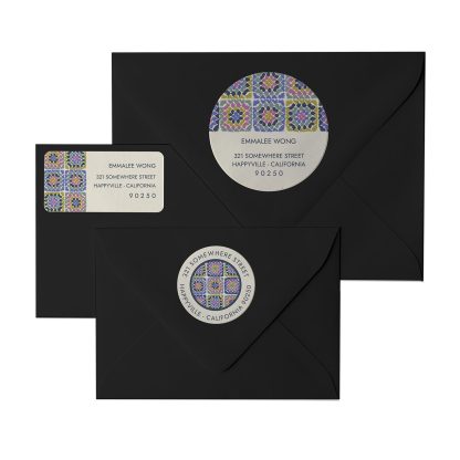 Crochet Return Address Labels