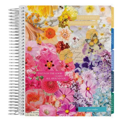 Floral Collage Academic Planner