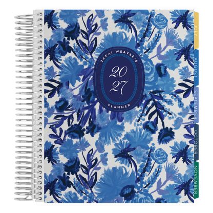 Indigo Blooms Academic Planner