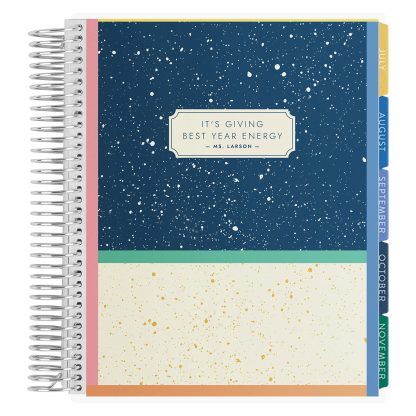 Color Block Composition Academic Planner