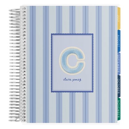 Stoney Clover Lane Periwinkle Pinstripe Academic Planner