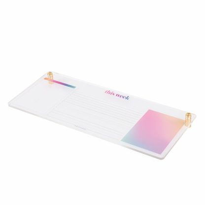 Acrylic Colorful Weekly Productivity Desk Stand