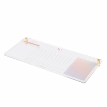 Acrylic Neutral Weekly Productivity Desk Stand